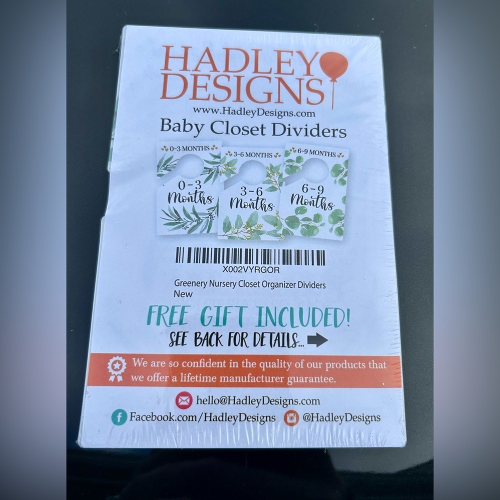 🌿 Olive Green Baby Closet Dividers – 0–24 Months – Durable Plastic – NEW 🌿 - Picture 2 of 4